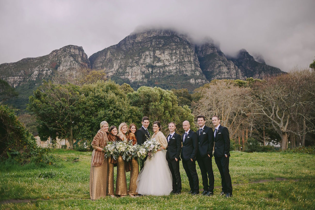 Winter Wedding Party | Credit: Jani B & Bright and Beautiful