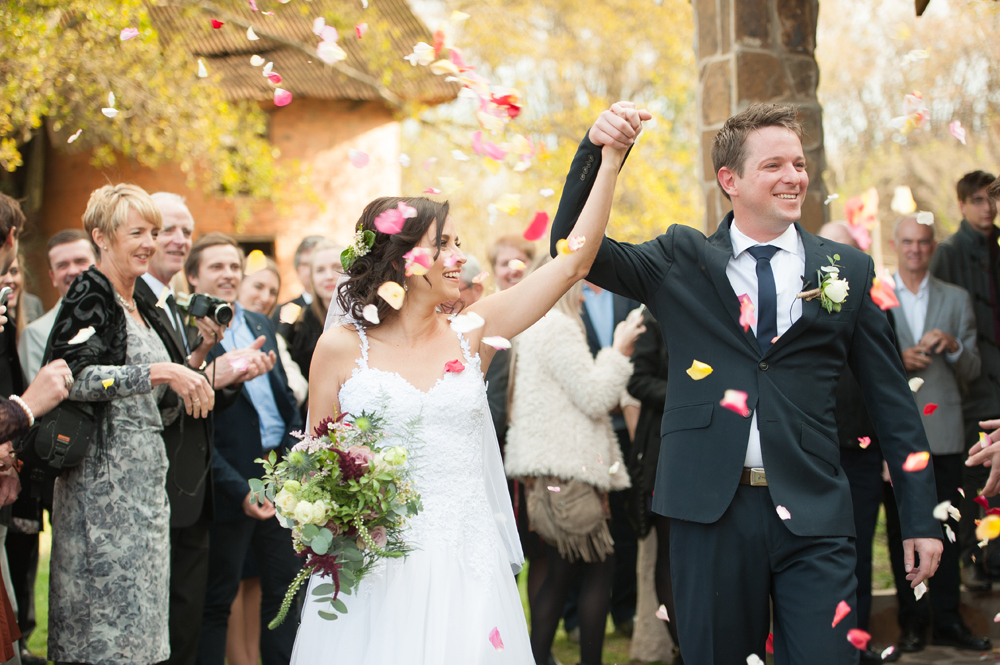 Happy Ceremony Exit | Image: Tanya Jacobs