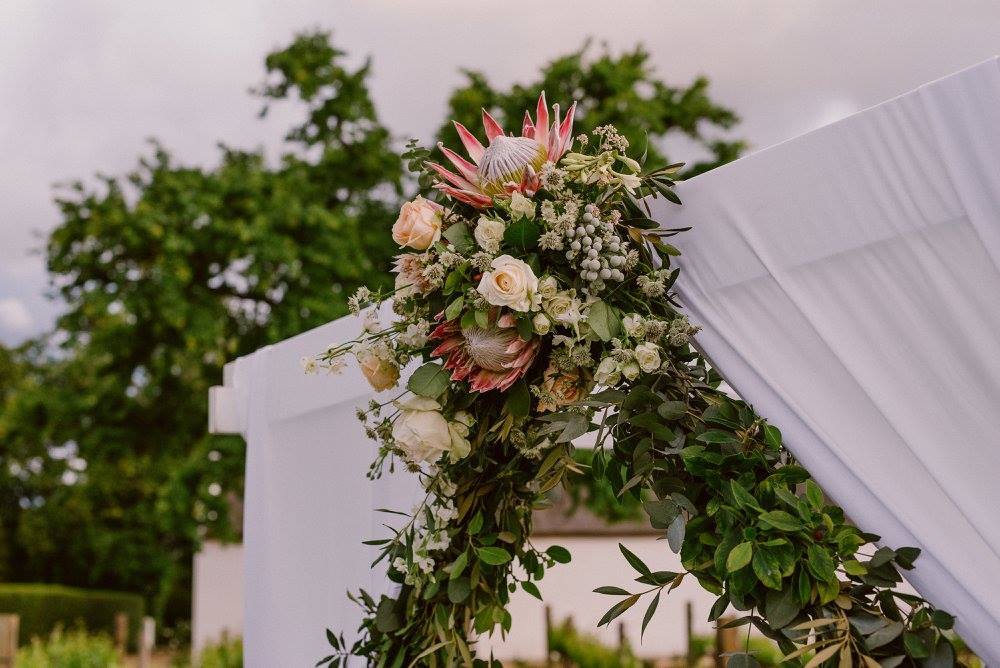Protea Ceremony Arch | Image: Lad & Lass Photography