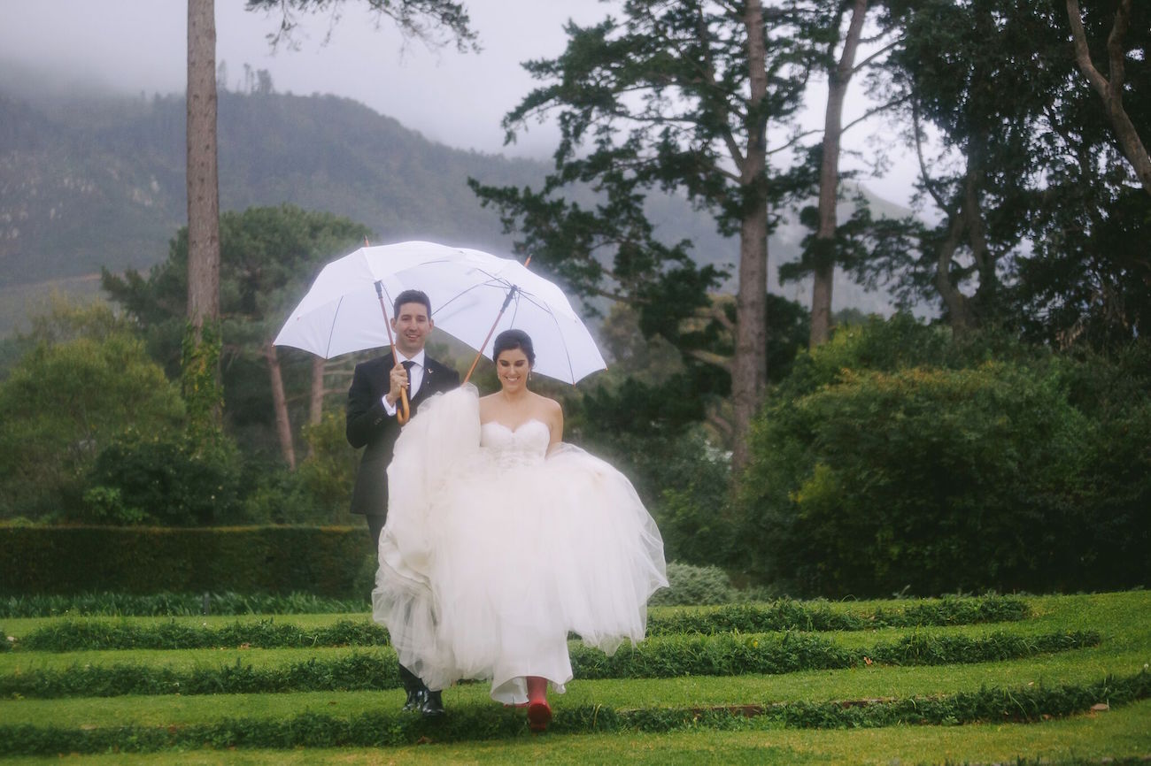 Rainy Wedding | Credit: Jani B & Bright and Beautiful