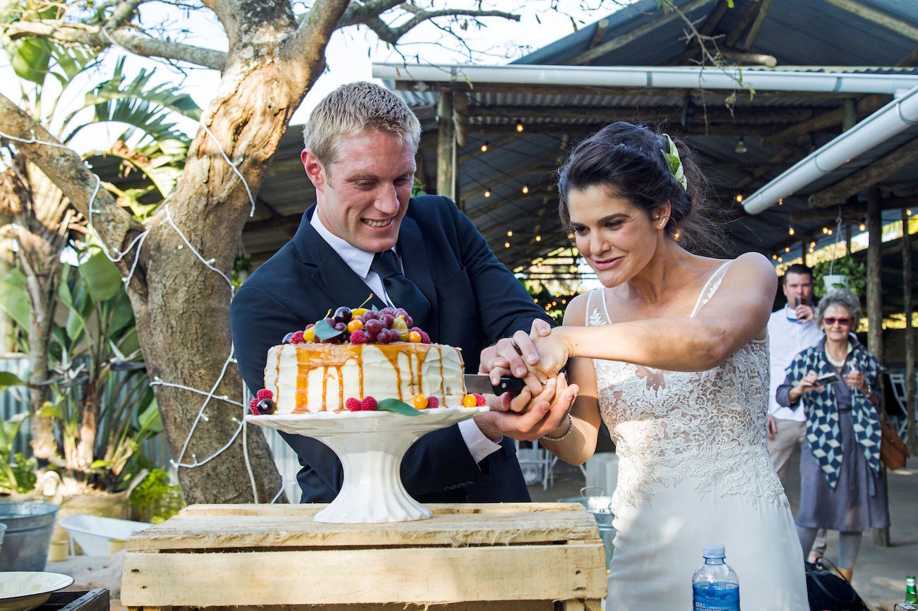 Drip Cake Cutting | Credit: Oh Happy Day & Dane Peterson