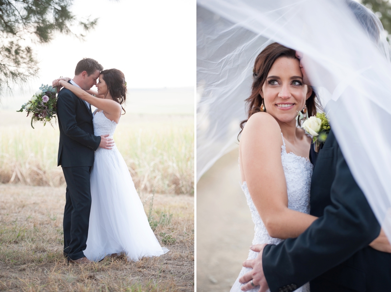 Romantic Rose Gold Farm Wedding | Image: Tanya Jacobs