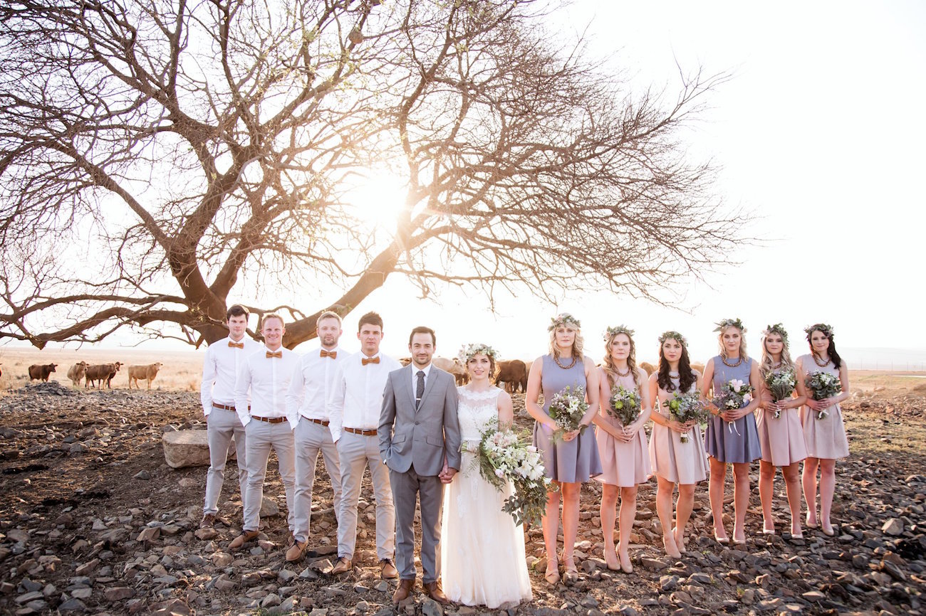 Wedding Party Portrait | Image: JCclick