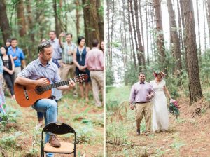 Informal Forest Feast Wedding | Image: Alicia Landman