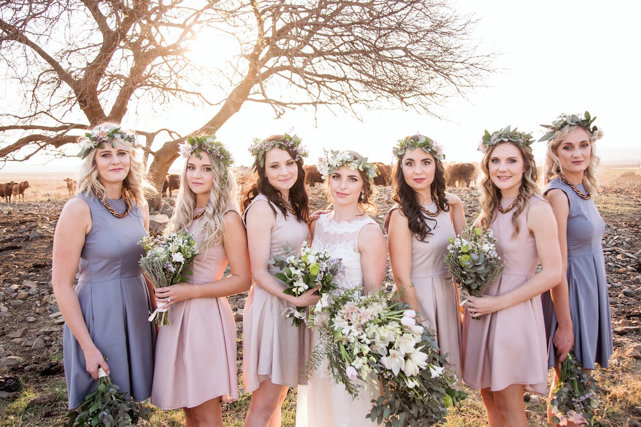Pastel Bridesmaids | Image: JCclick