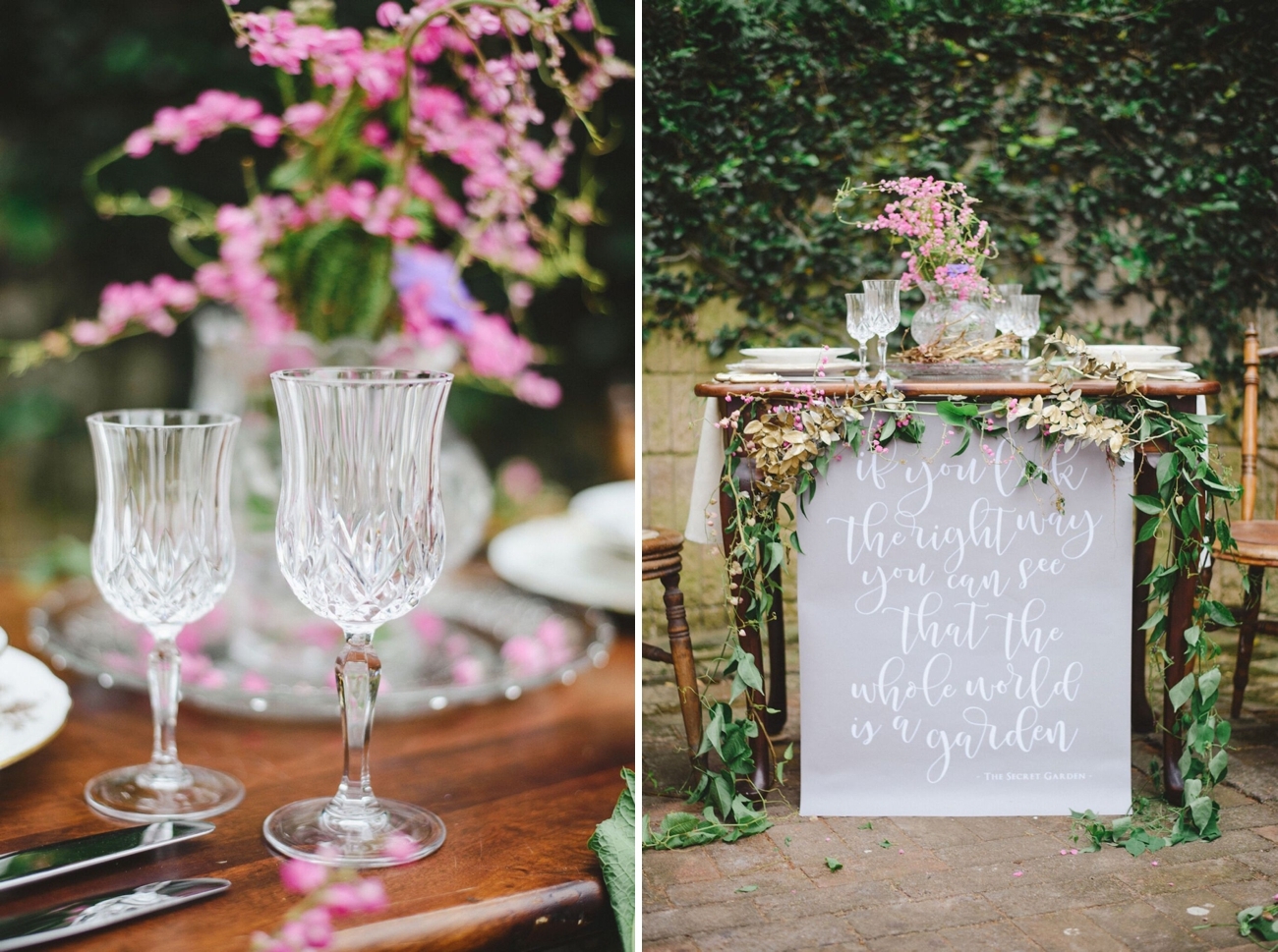 Secret Garden Wedding Inspiration | Credit: Oh Happy Day & Roxanne Davison