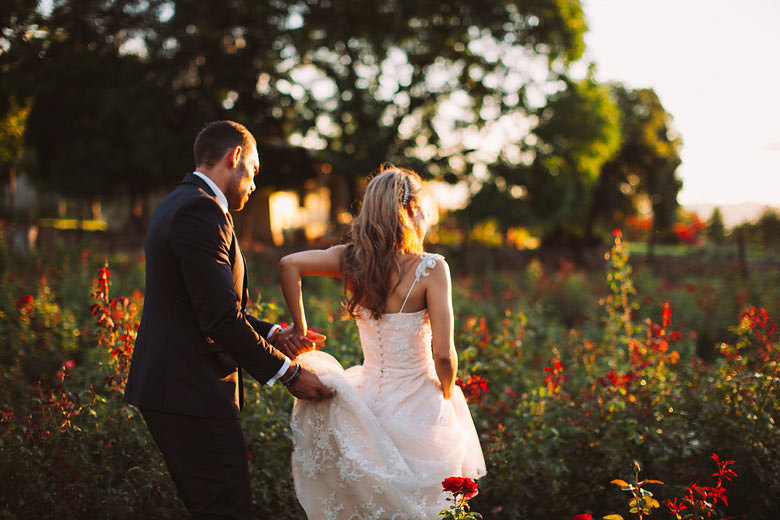 Rose Farm Wedding | Image: Moira West