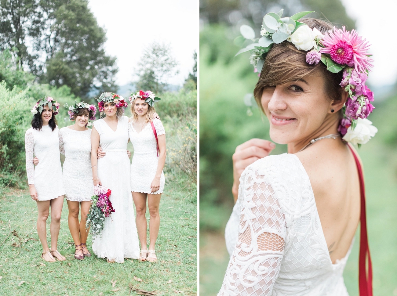 Informal Forest Feast Wedding | Image: Alicia Landman