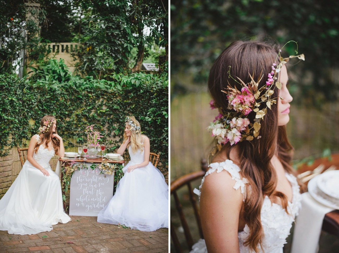 Secret Garden Wedding Inspiration | Credit: Oh Happy Day & Roxanne Davison