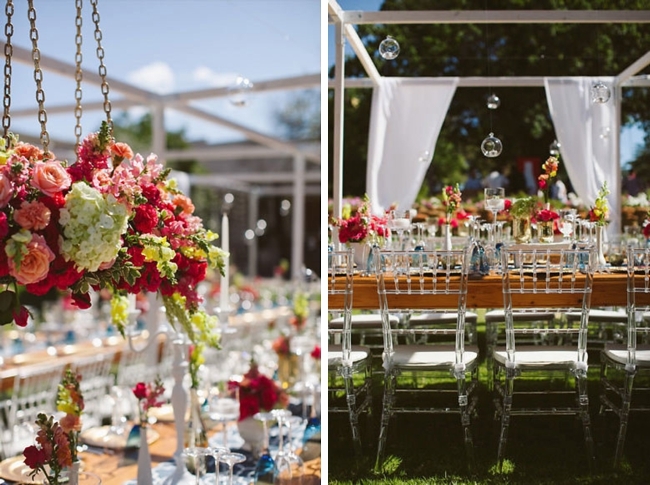 Vibrant Outdoor Wedding | Image: Moira West