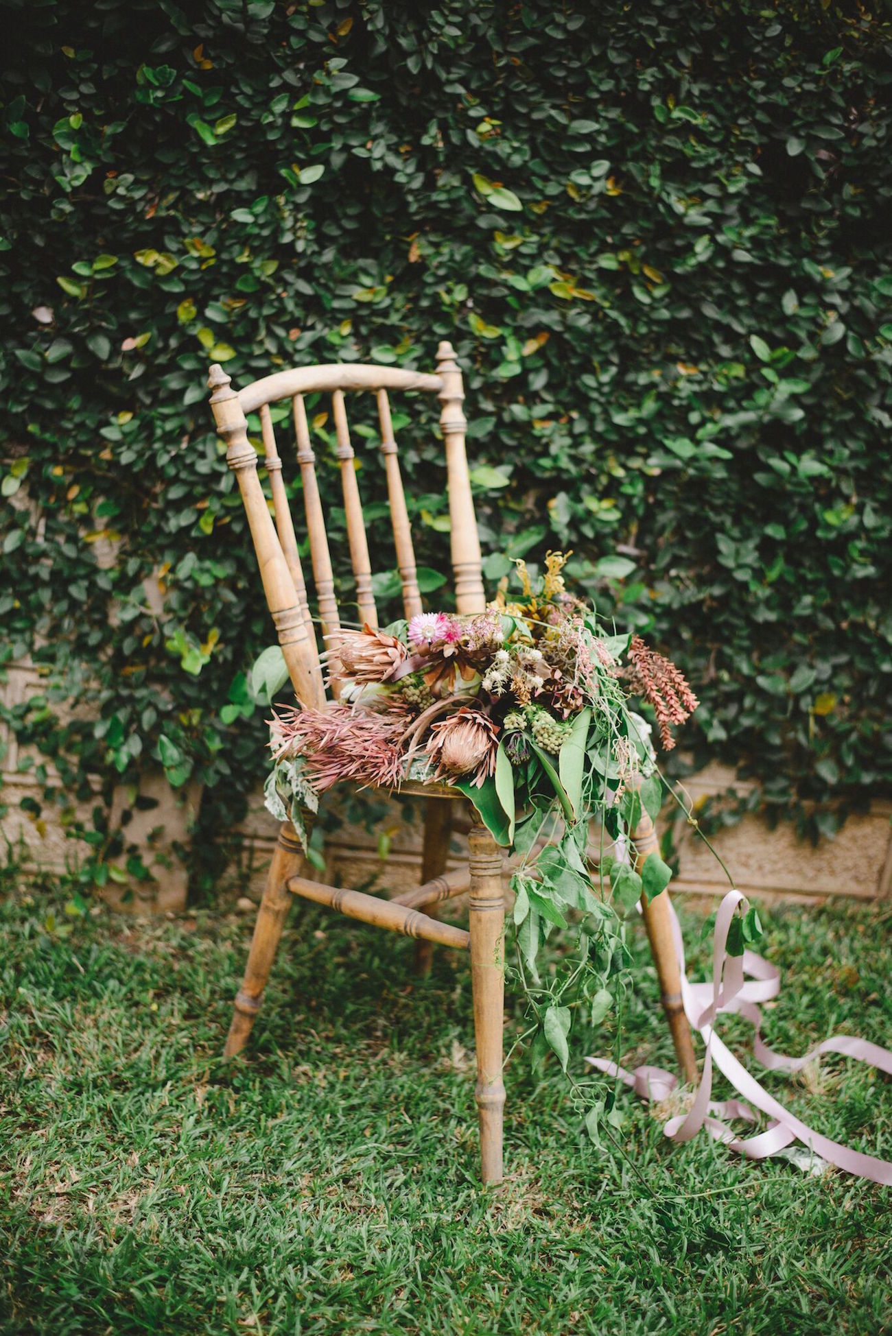 Protea Bouquet | Credit: Oh Happy Day & Roxanne Davison