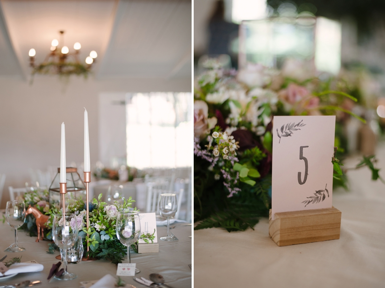 Romantic Rose Gold Farm Wedding | Image: Tanya Jacobs