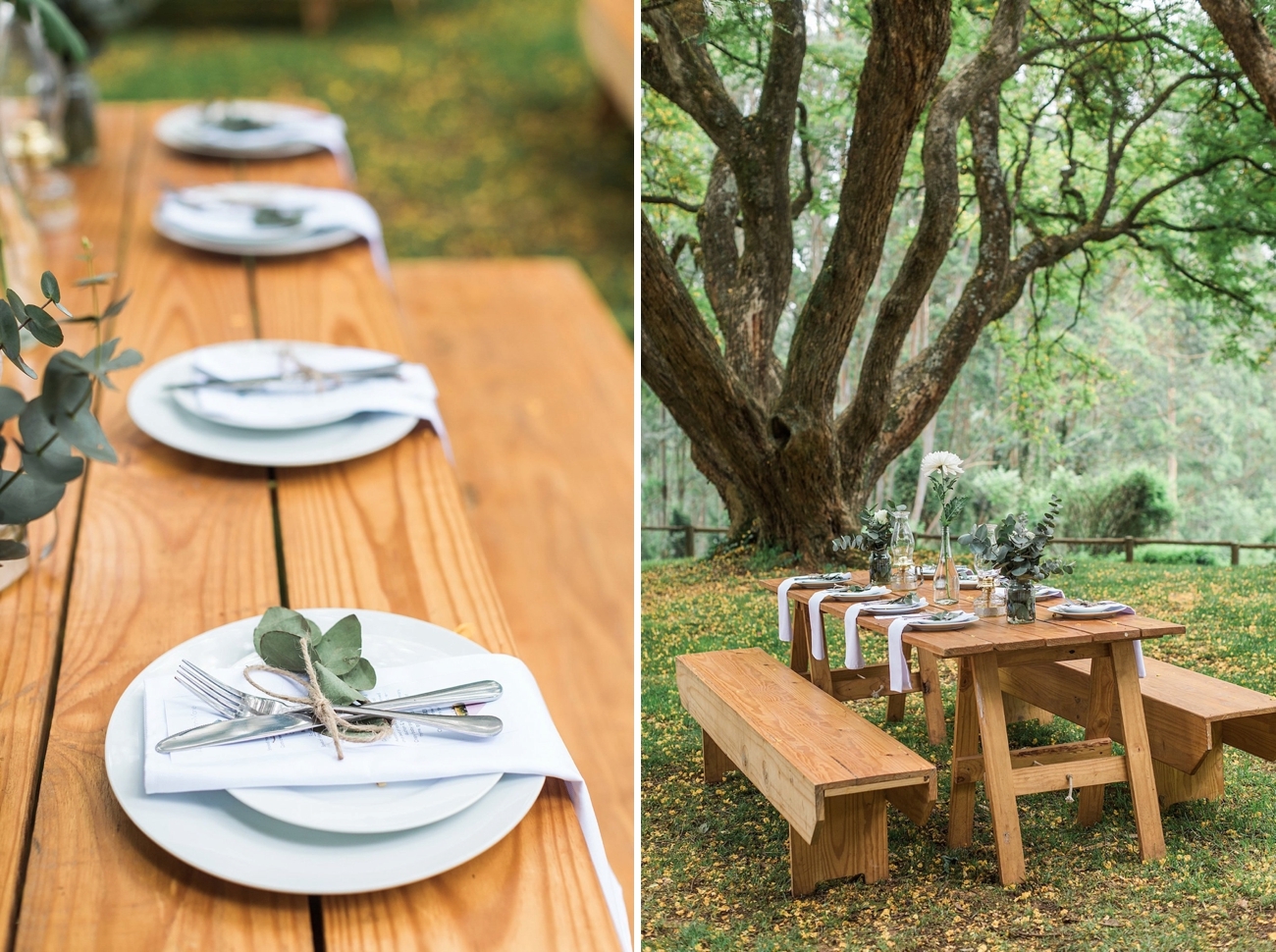 Informal Forest Feast Wedding | Image: Alicia Landman