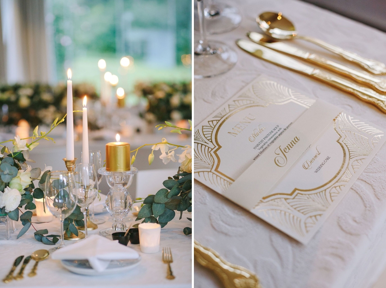 Vintage Glamour Winter Wedding | Credit: Jani B & Bright and Beautiful