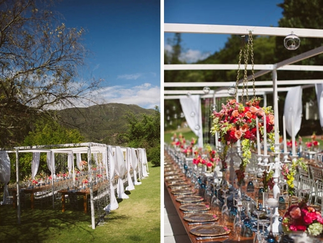 Vibrant Outdoor Wedding | Image: Moira West