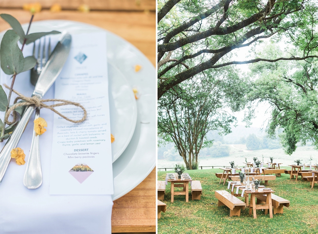 Informal Forest Feast Wedding | Image: Alicia Landman