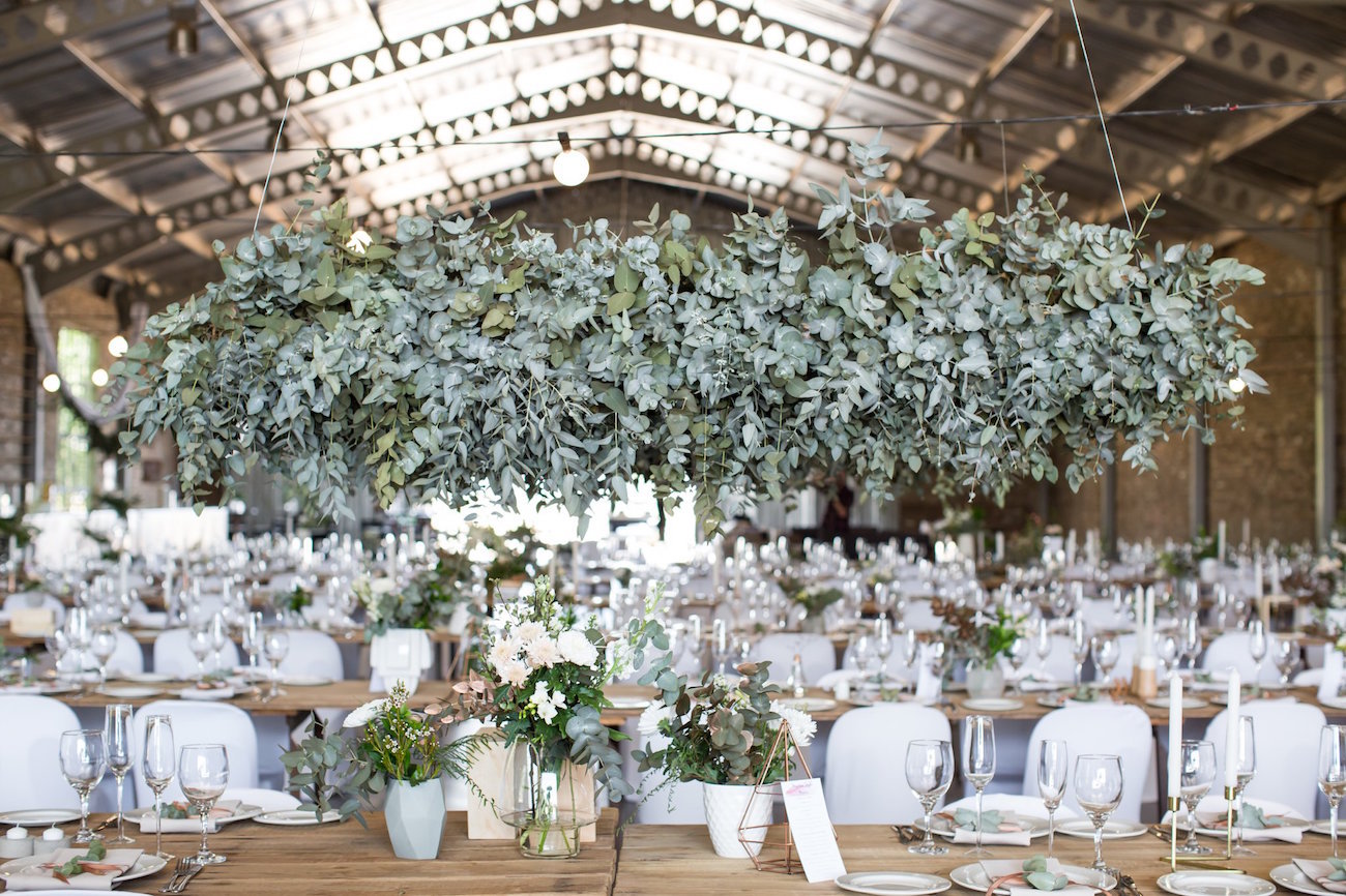 Hanging Greenery Installation | Image: JCclick