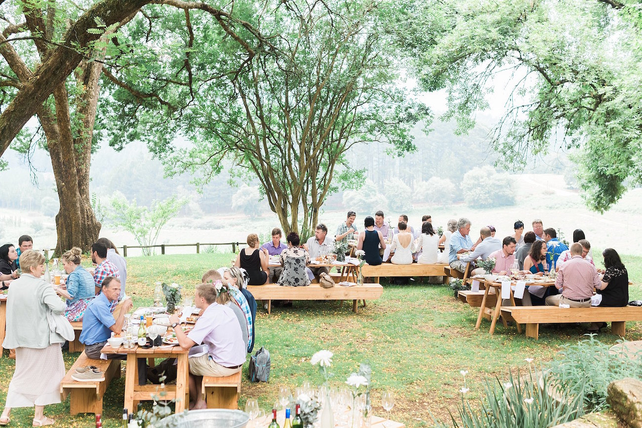 Informal Forest Feast Wedding at Mina's Cafe | Image: Alicia Landman