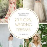 20 Blooming Gorgeous Floral Wedding Dresses