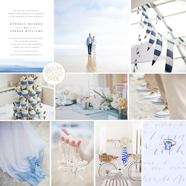 Beach House Wedding Inspiration Board Southbound Bride