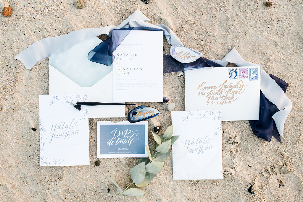 Washed Up Beach Wedding Inspiration | SouthBound Bride