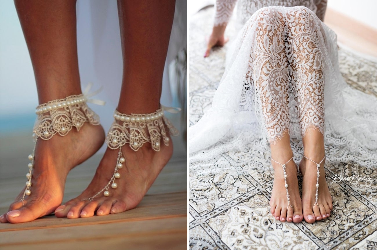 Barefoot Sandals For Beach And Boho Brides Southbound Bride