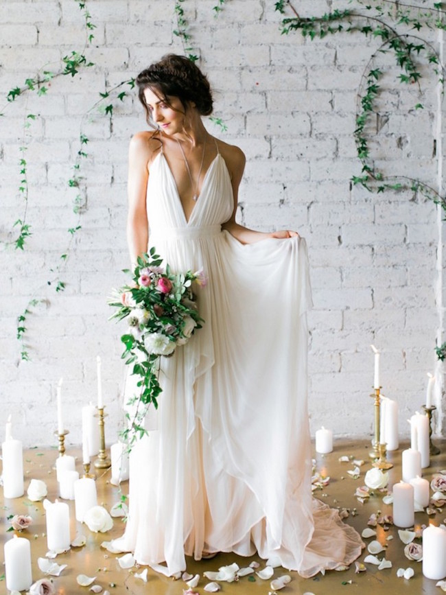 20 Gorgeous Beach  Destination Wedding  Dresses  from Etsy  