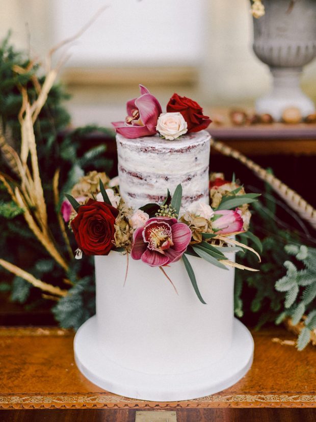 20 Stunning Semi Naked Wedding Cakes Southbound Bride