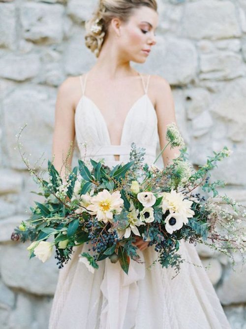 20 Elegant Rustic Wedding Bouquets Southbound Bride 6143