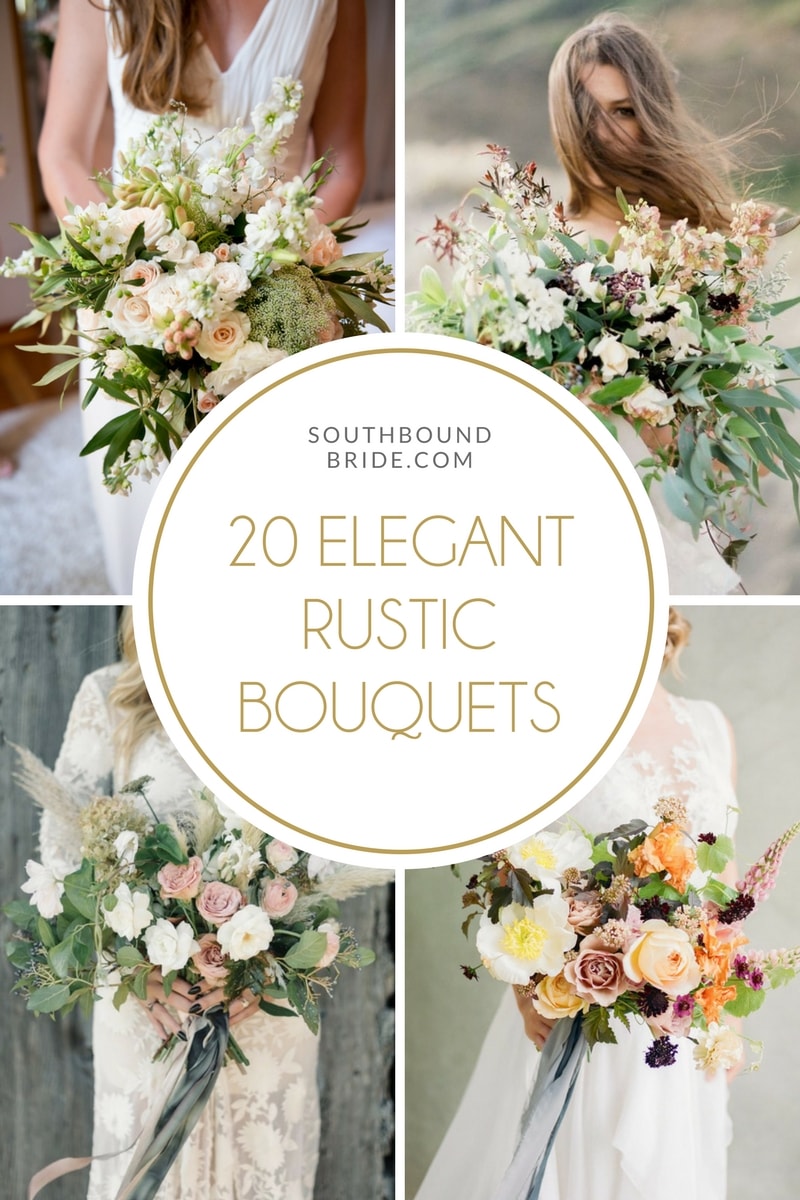 rustic bridesmaid bouquets