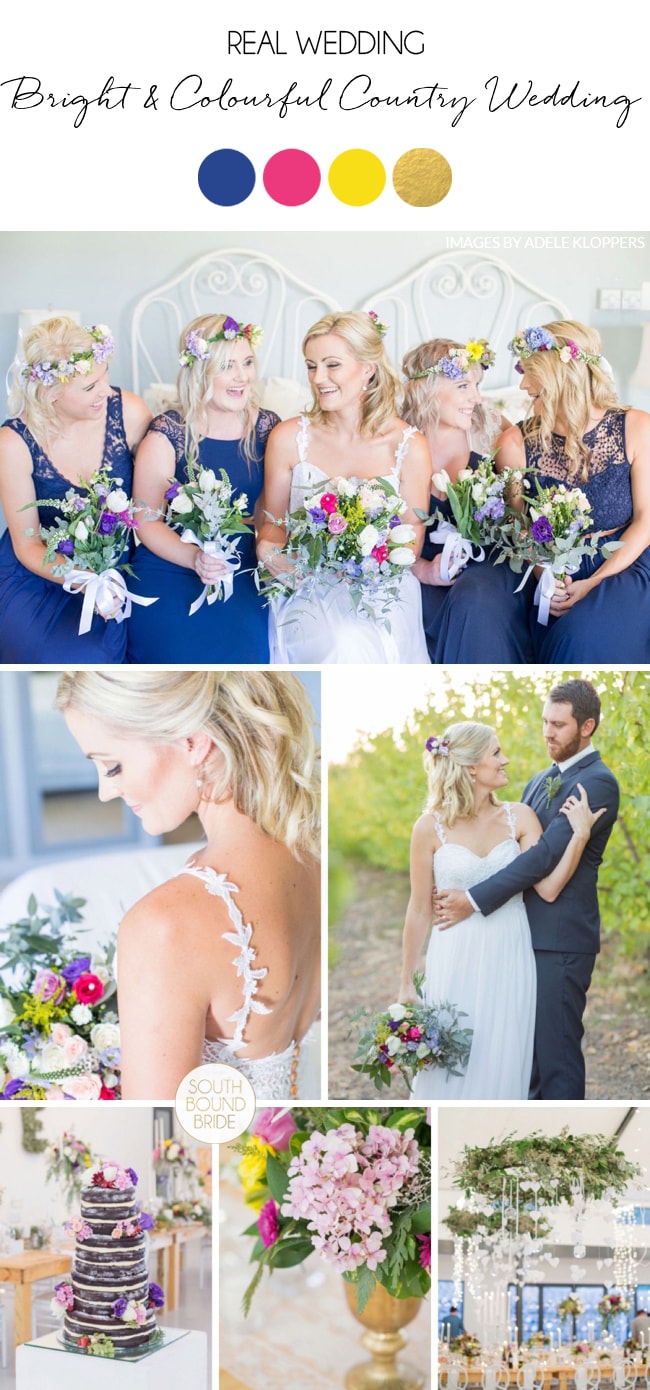 Bright & Colourful Country Wedding by Adele Kloppers | SouthBound Bride
