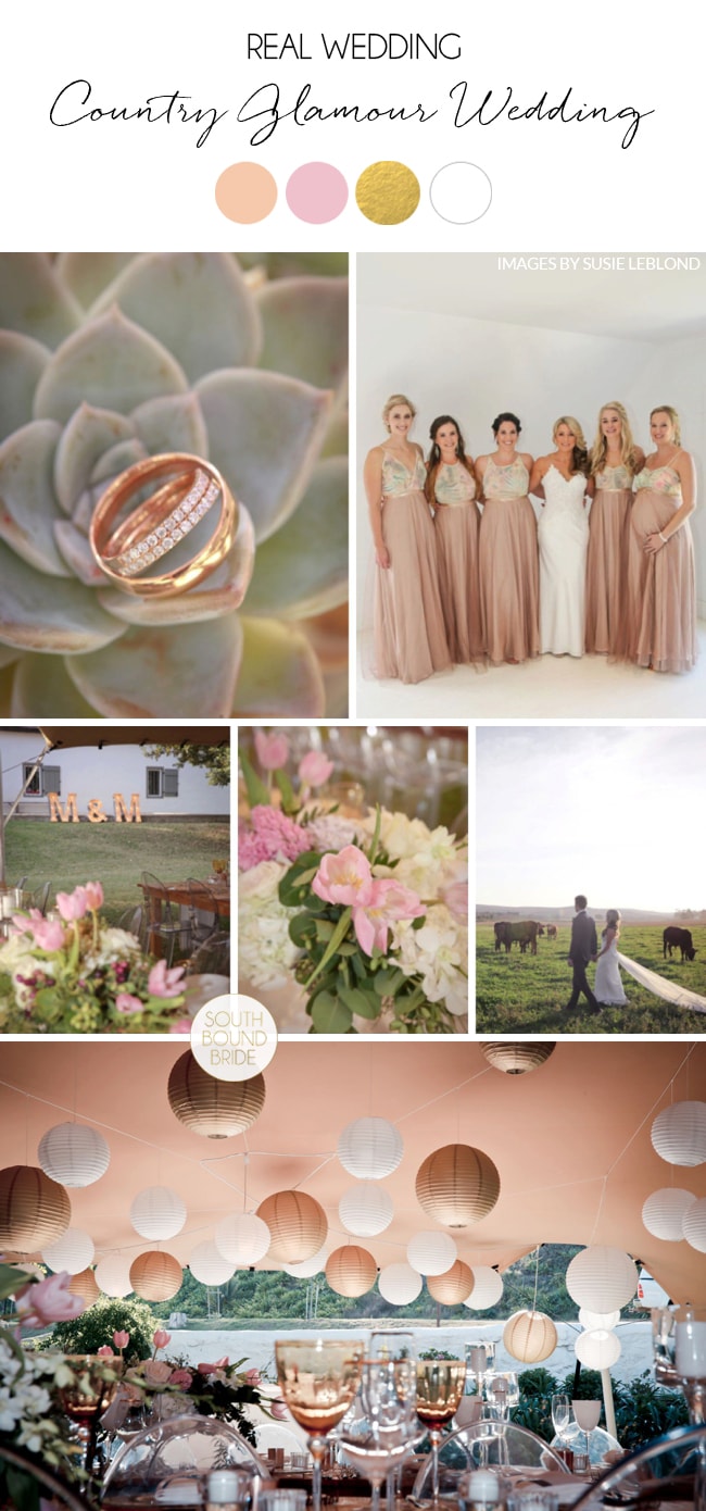 Country Glamour Wedding at The Oaks by Susie Leblond | SouthBound Bride