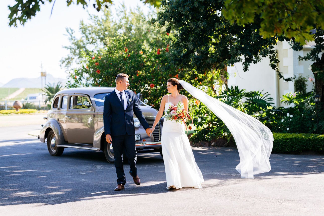 Long wedding veil | Credit: Matthew Carr