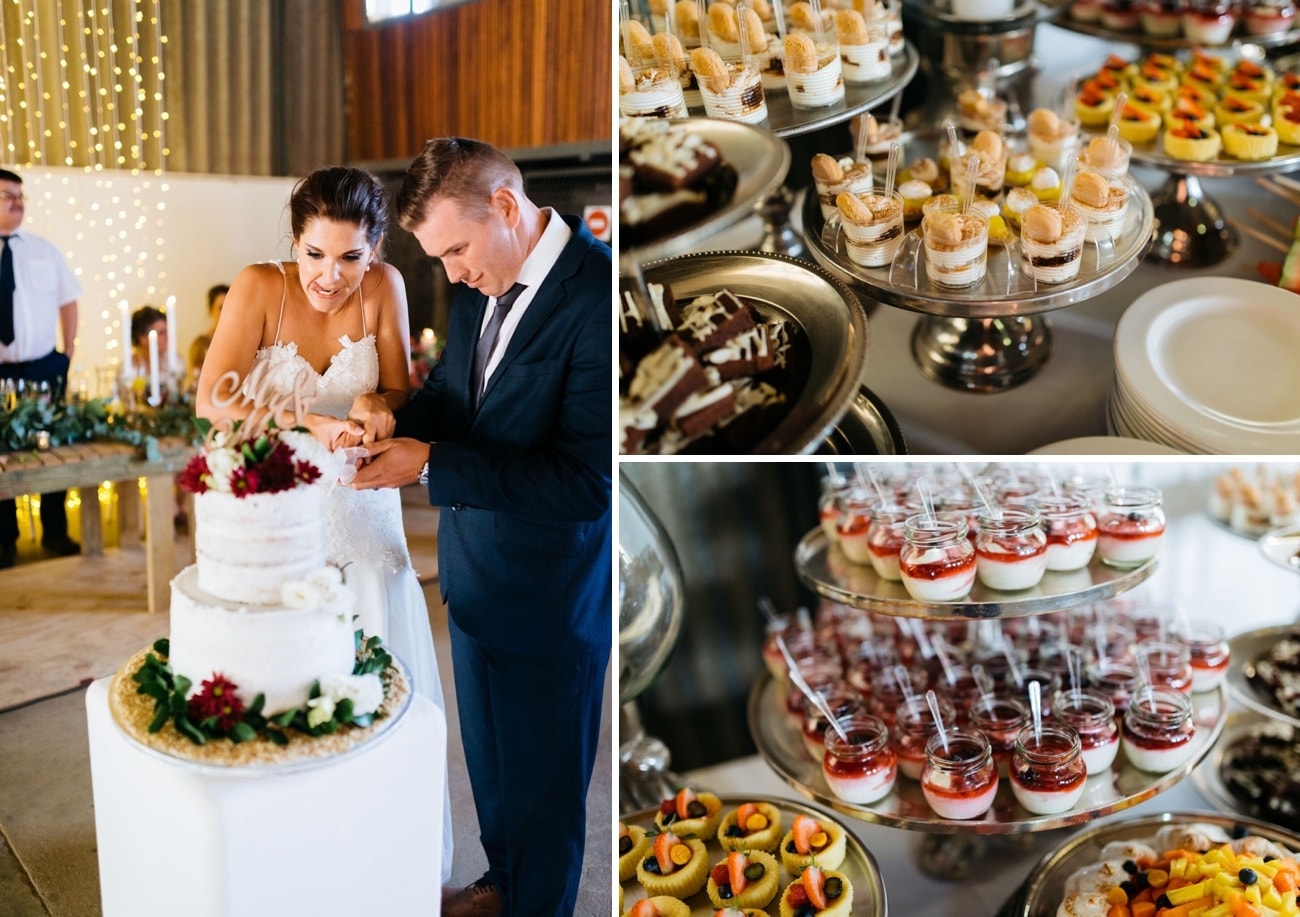 Mini dessert display | Credit: Matthew Carr