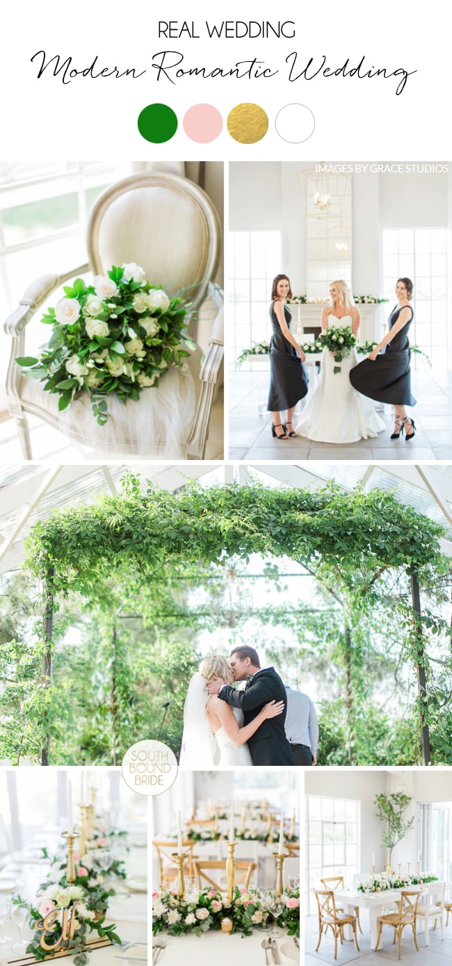 Modern Romantic Wedding at White Light by Grace Studios Photography | SouthBound Bride