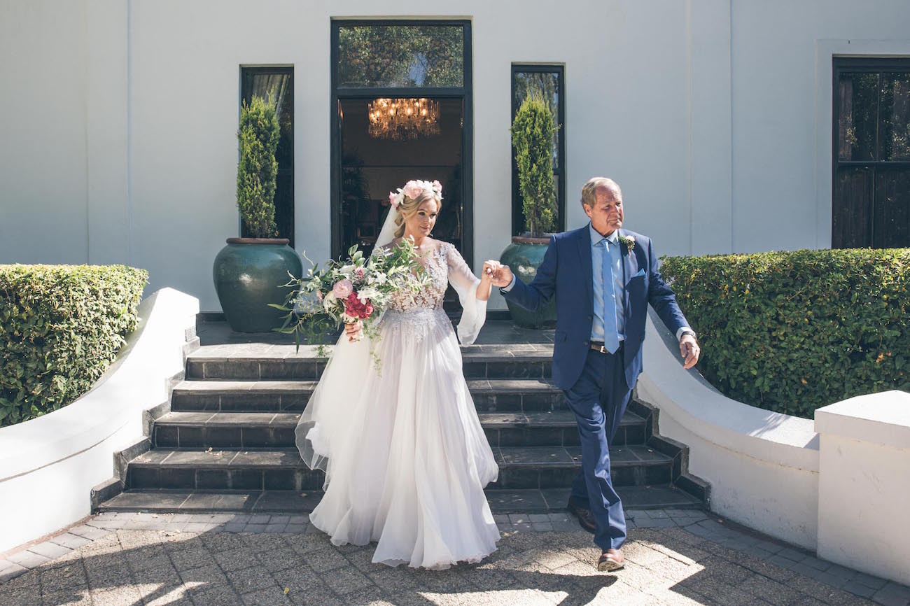 Bride and her father | Credit: Shanna Jones