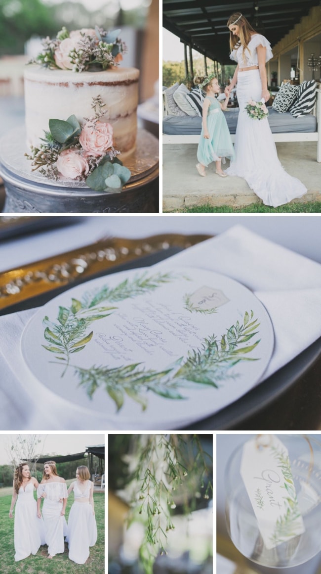 Summer Green Wedding Inspiration by Vicky Bergallo | SouthBound Bride