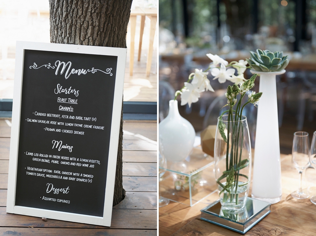 Romantic Forest Wedding Decor | Image: Knit Together Photography