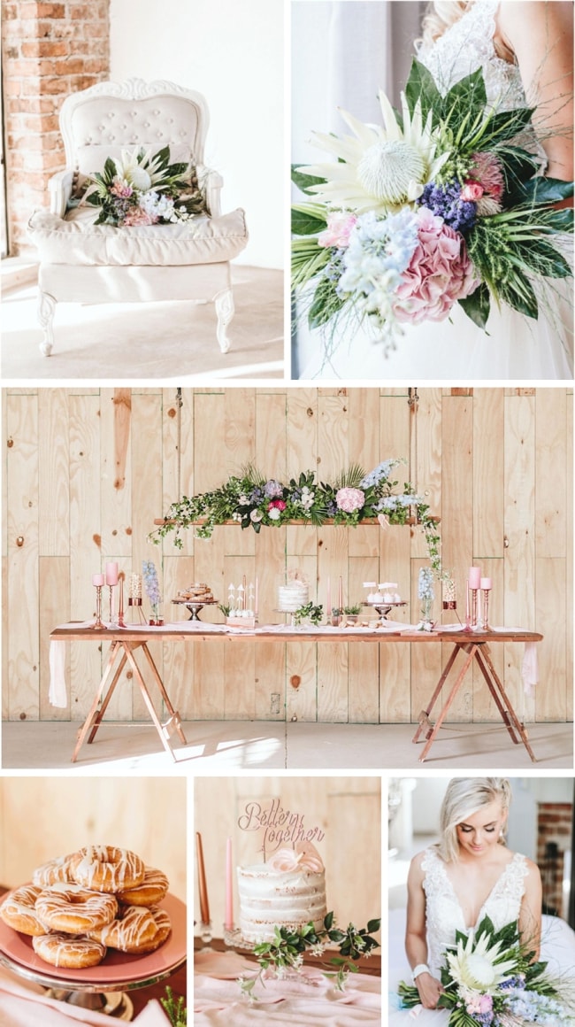 Pastels & Proteas Wedding Inspiration by Aline Photography | SouthBound Bride