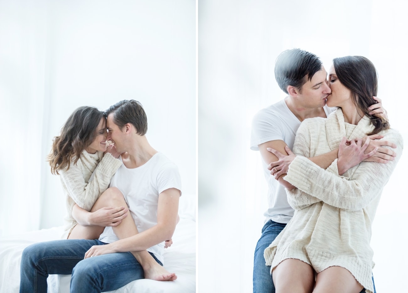 Adorable Couple's Boudoir by Samantha Jackson Photography | SouthBound