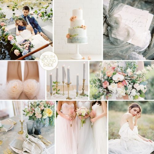 Monet Fine Art Wedding Inspiration Board | SouthBound Bride