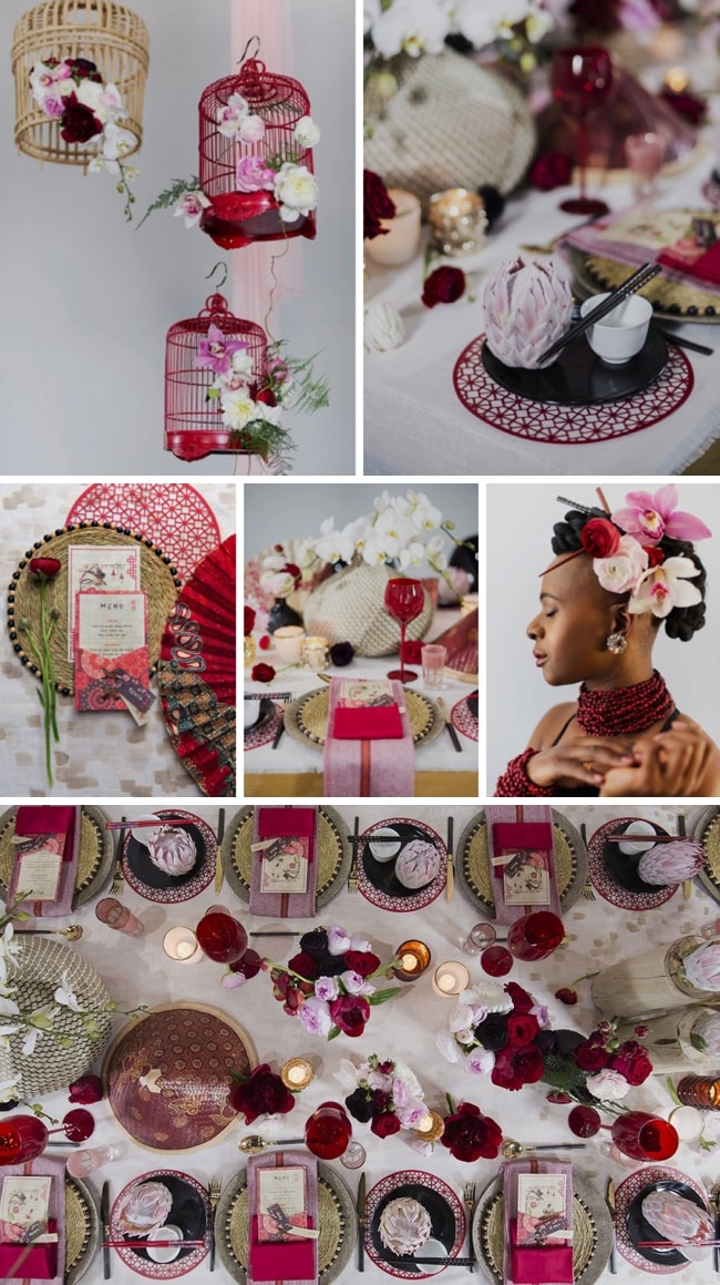 Afro Asian Wedding Inspiration by Ninirichi Style Studio & Ginger Ale Photography | SouthBound Bride