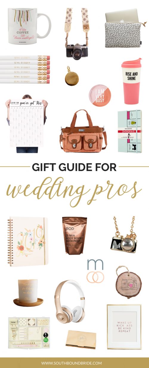 Gift Guide for Planners & Other Wedding Pros SouthBound Bride