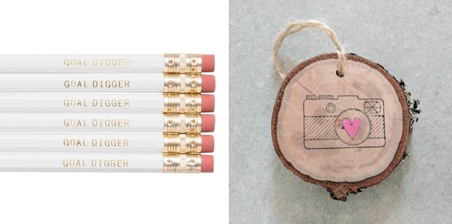 pencils + photography ornament