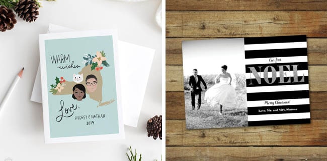 Christmas Cards for Newlyweds