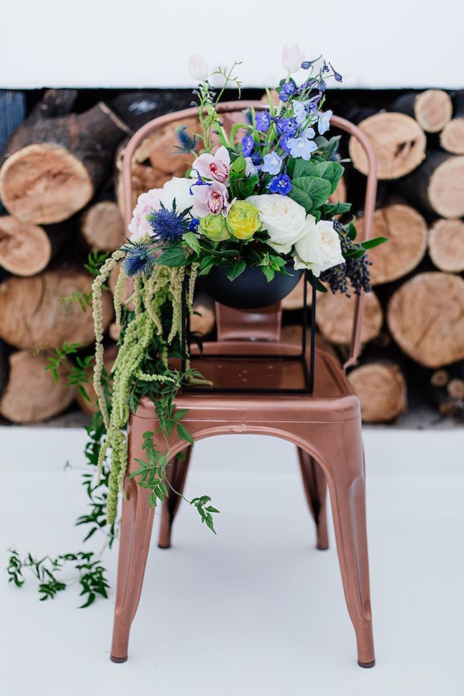 Navy and Copper Wedding Inspiration | Credit: Werner J Photography