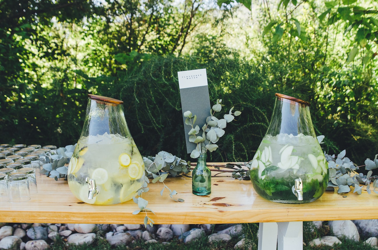 Drinks Station at Wedding | Credit: Yeah Yeah Photography