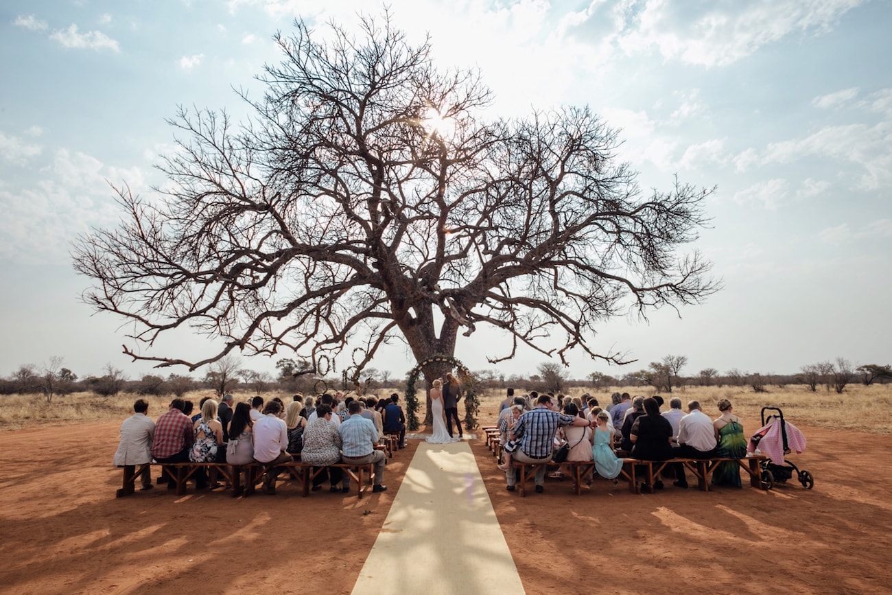 Bush Wedding Ceremony | Credit: Page & Holmes