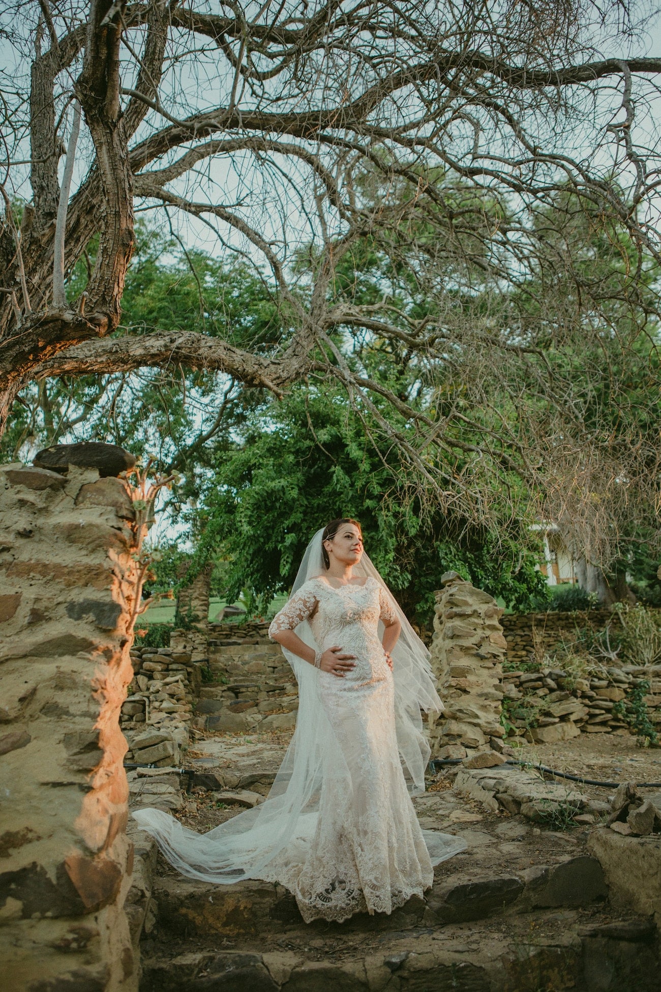 Janita Toerien Beaded Lace Wedding Dress | Credit: Vivid Blue