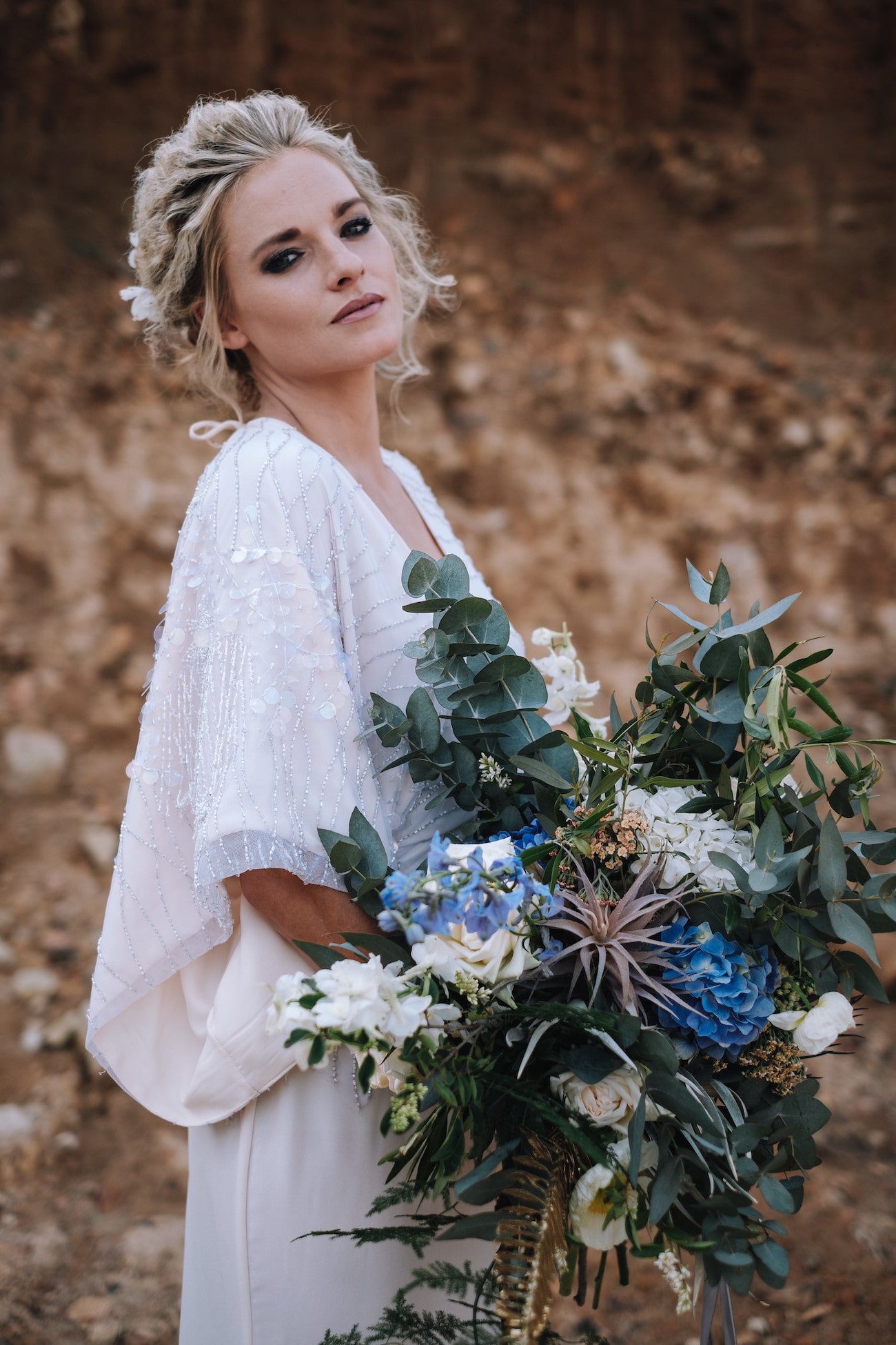 Wild Bouquet | Atmospheric Wedding Inspiration | Credit: The Shank Tank